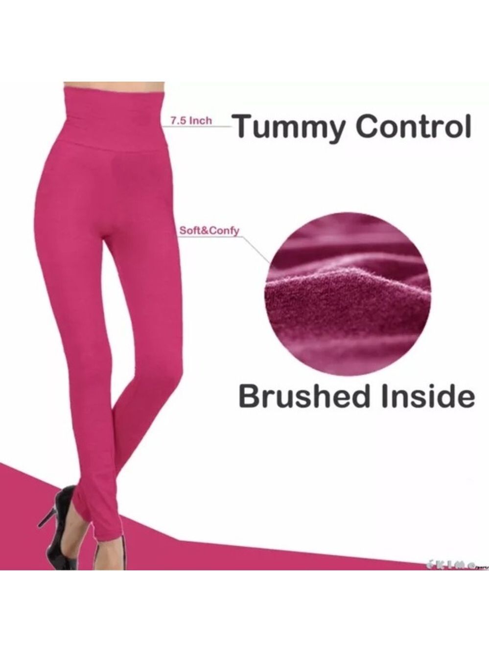 Brand New High Waist‎ Tummy Control Leggings. Women's Fashion - Picture 2 of 16
